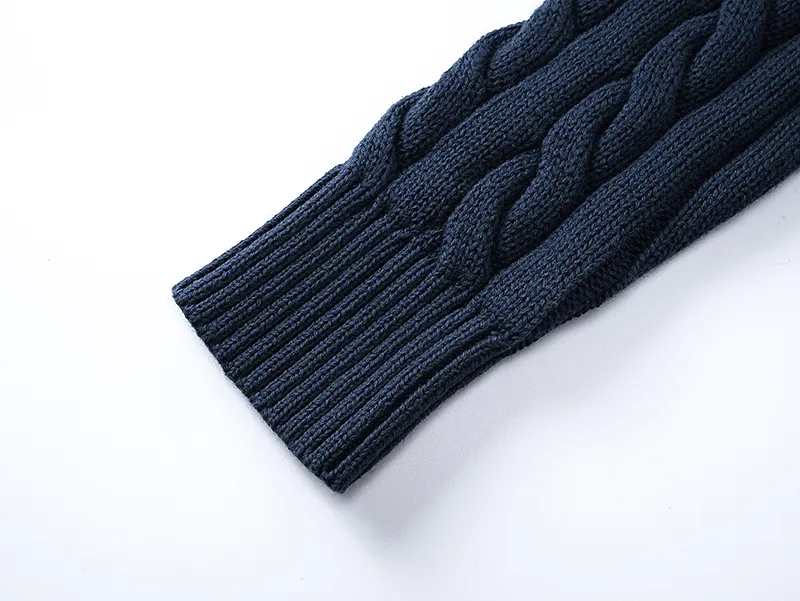 Style No. 2503 P220 Polo Ralph Lauren solid color comfortable thick cable twist knitted sweater Color: cream black navy gray Size: S (recommended within 120) m (recommended within 140) L (recommended within 160) xL (recommended within 180)